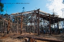 Construção da igreja do mapiá - 1986