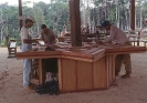 Construção da igreja do mapiá - 1986