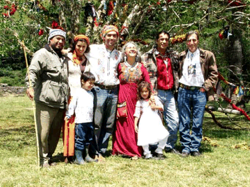Lideranças do Fogo Sagrado e Santo Daime