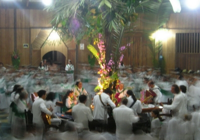 Hinário na Igreja Céu do Mapiá em 2005