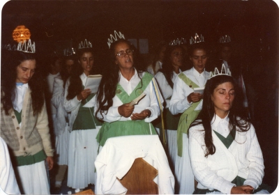 Hinário na Igreja Céu do Mapiá - 1989