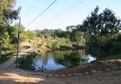 Paisagem da vila Ceu do Mapiá - 2005