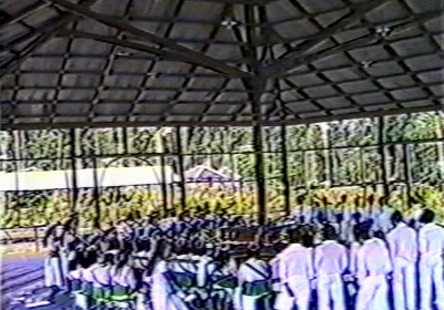 Velório do Padrinho Sebastião no Mapiá - 1990