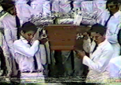 Velório do Padrinho Sebastião no Mapiá - 1990
