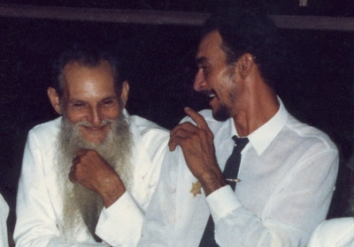 Padrinho Sebastião e Padrinho Alfredo - 1987