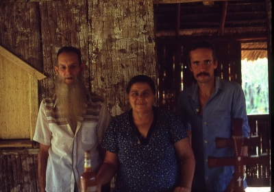 Padrinho Sebastião, Madrinha Rita e Alex Polari - 1984