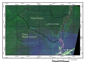 Mapa FLONA - Florestas Nacionais