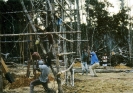 Construção da igreja do mapiá - 1986